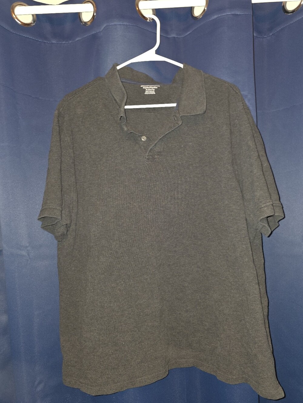 Amazon Essentials Men's Polo Shirt - Dark Grey Charcoal